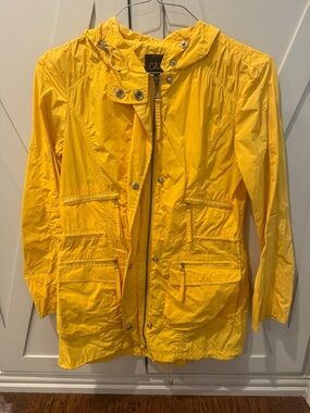 Cole Haan Bright Yellow Utility Anorak Jacket